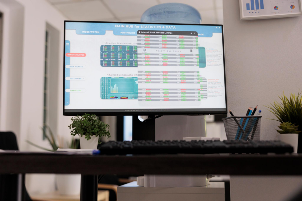 tampilan statistik angka online